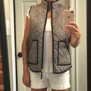 J Crew puffer quilted vest